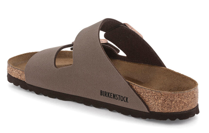Birkenstock Arizona Birko-Flor Birkibuc Women Sandals Mocha Double Breasted37-45