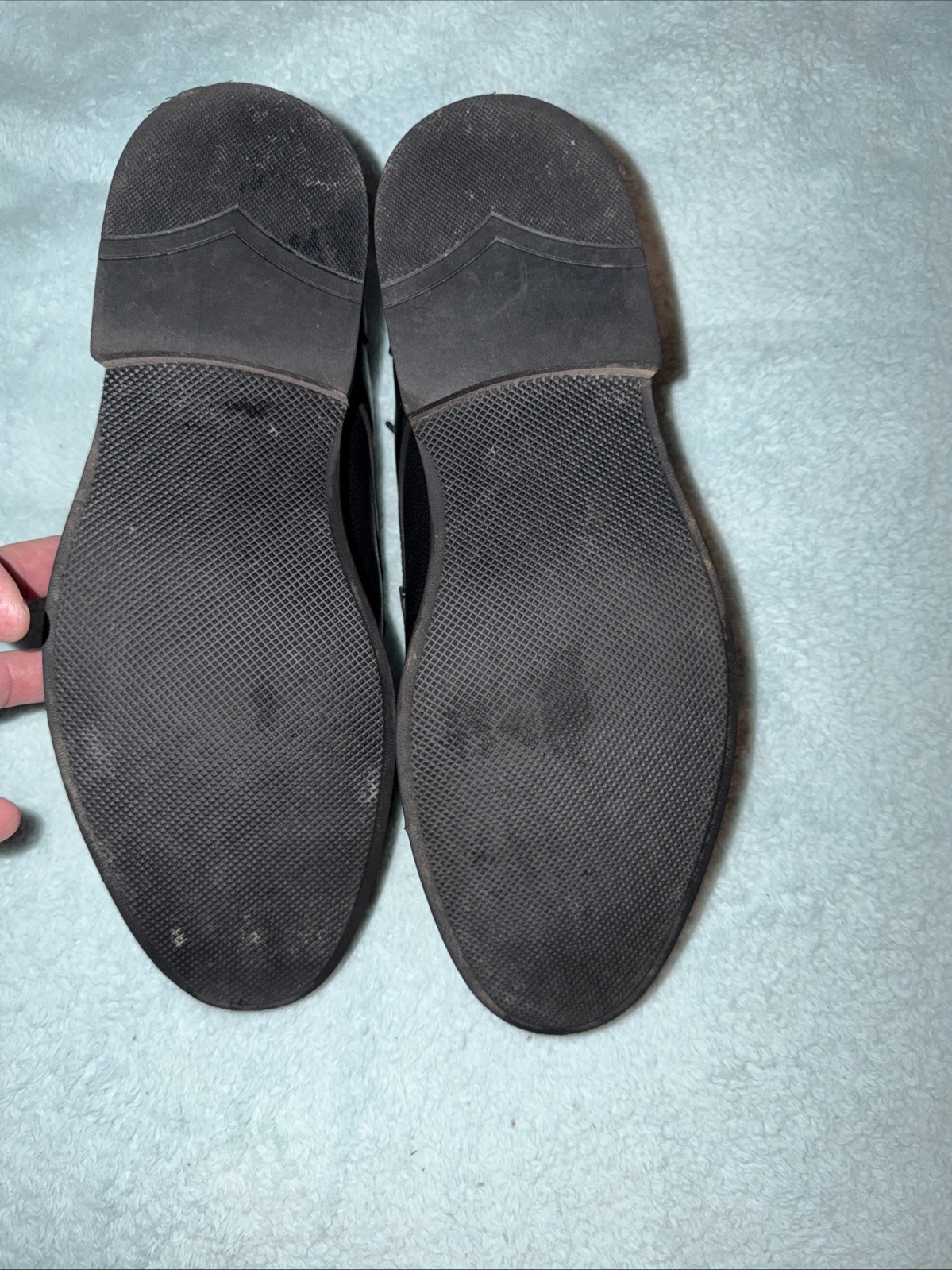 Kenneth Cole Unlisted Men’s Buzzer Oxford C Black Size 10.5M Worn Once.