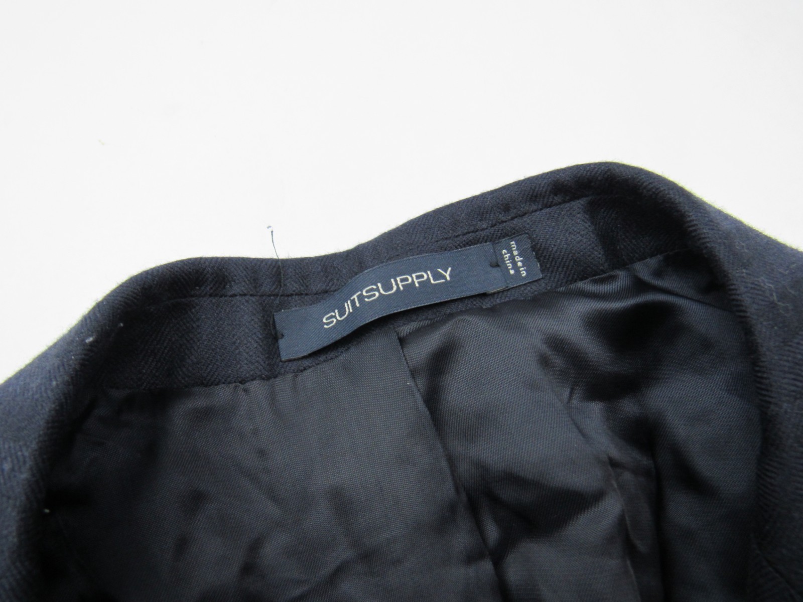SuitSupply Blazer Havana Double Breasted Jetted Slim Coat 34 Super 120s Fratelli