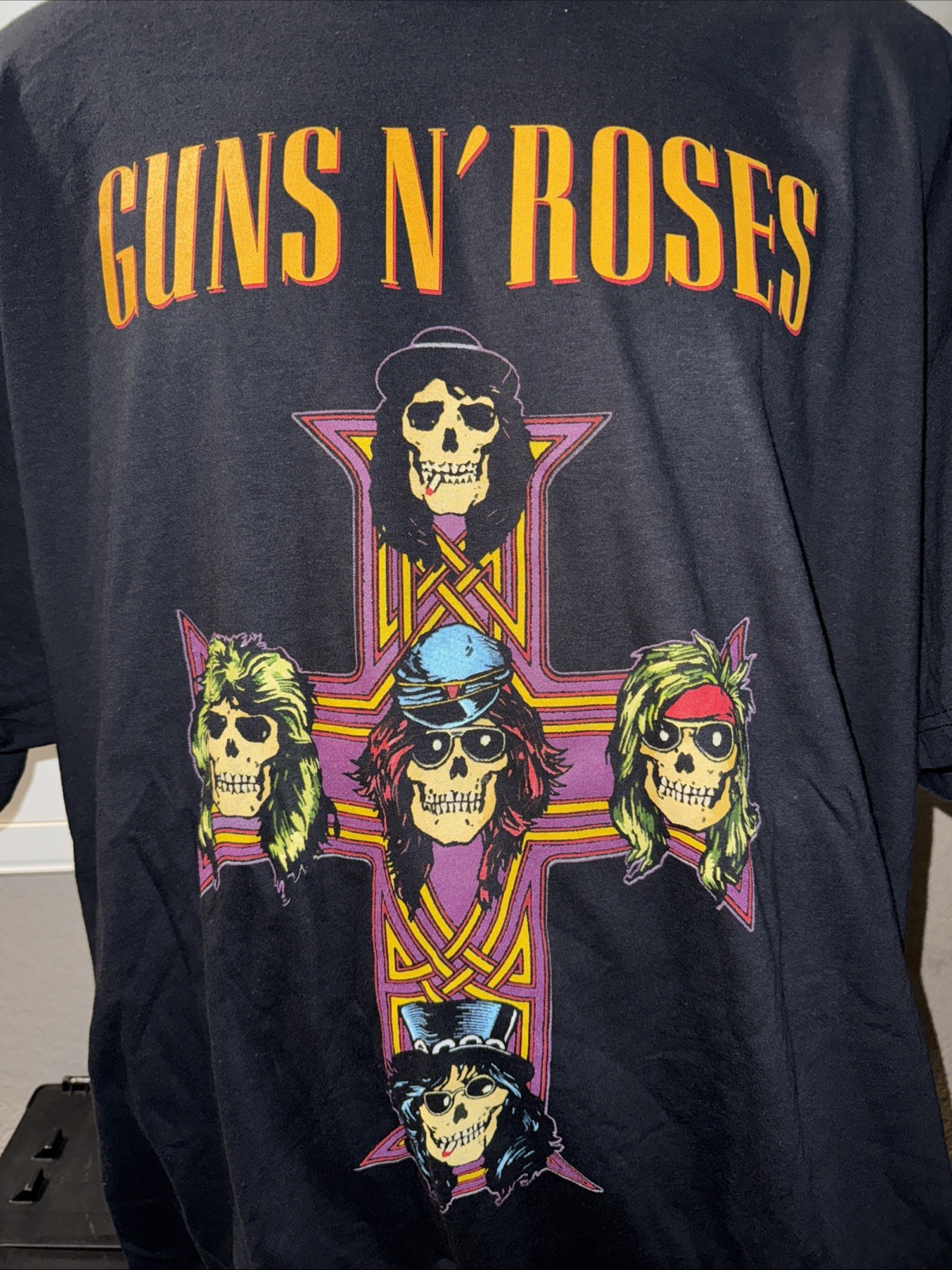 Official Guns N Roses Cross XL 2023 North America Tour Shirt New