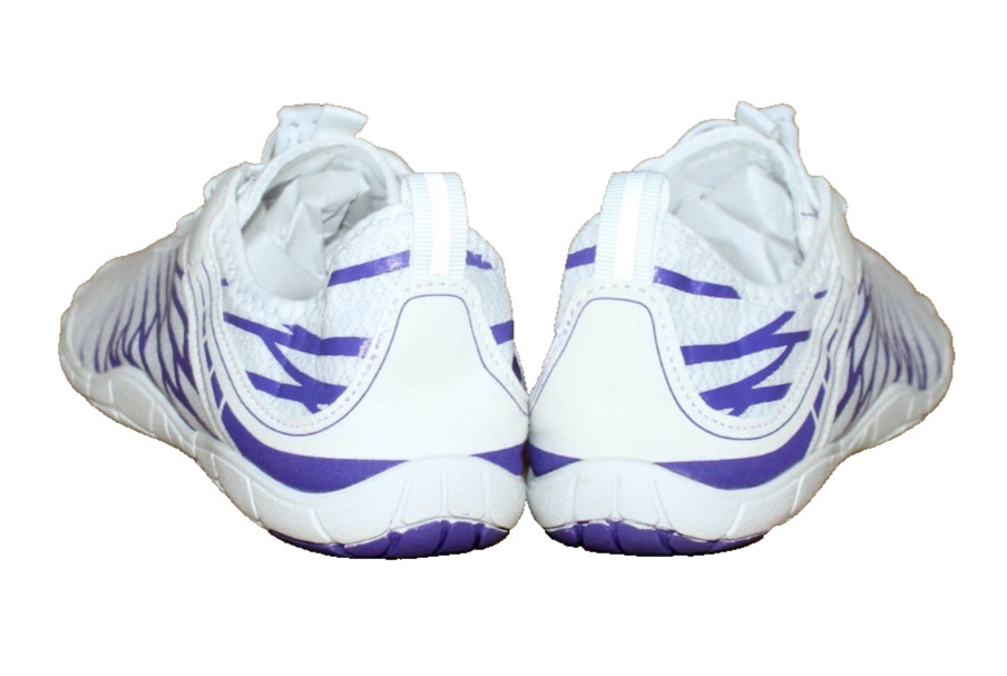 HIKE FOOTWEAR Lorax Pro Barefoot Shoes Men 8-8.5 Women 10-10.5 White Purple