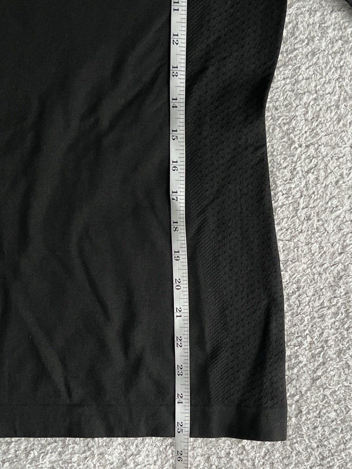 Figs Under Scrub Top Women’s Sz Small Black Salta Seamless Shirt Nursing Medical