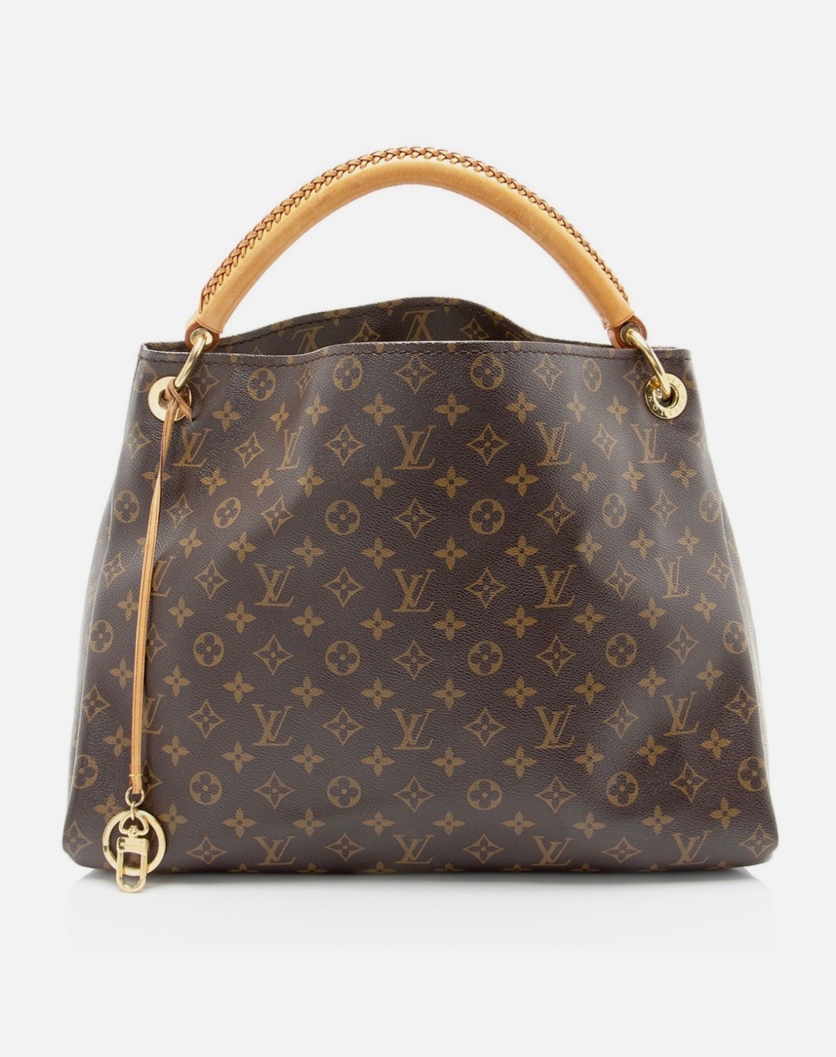 Louis Vuitton Artsy Shoulder Bag MM Brown Canvas/Leather