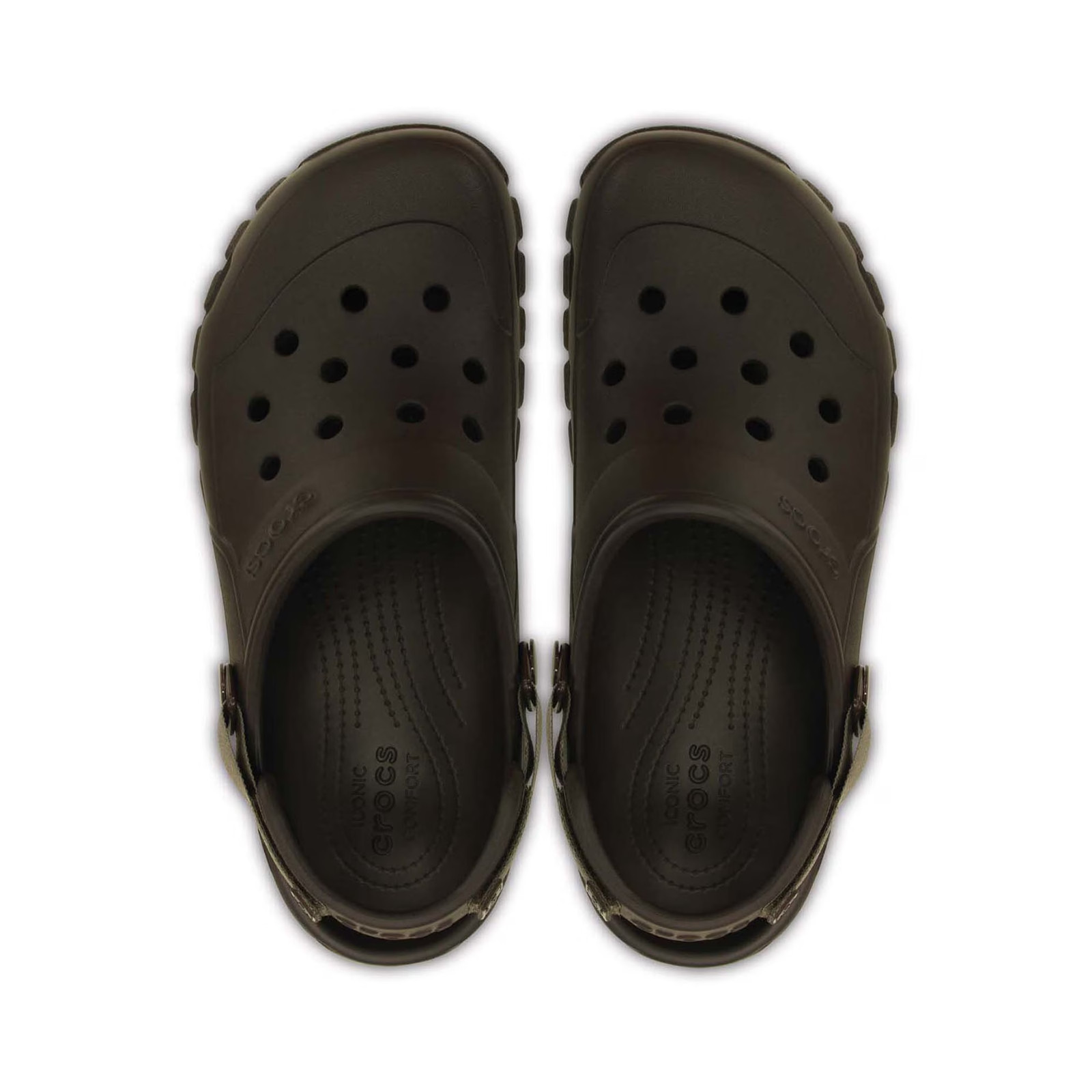 Crocs Unisex Offroad Sport Clogs Comfortable and Lightweight, Espresso/Walnut