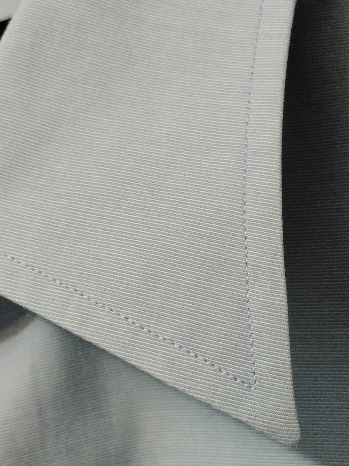 TOM FORD Men’s Dress Shirt Classic Blue 17/43 Cotton Made in Switzerland