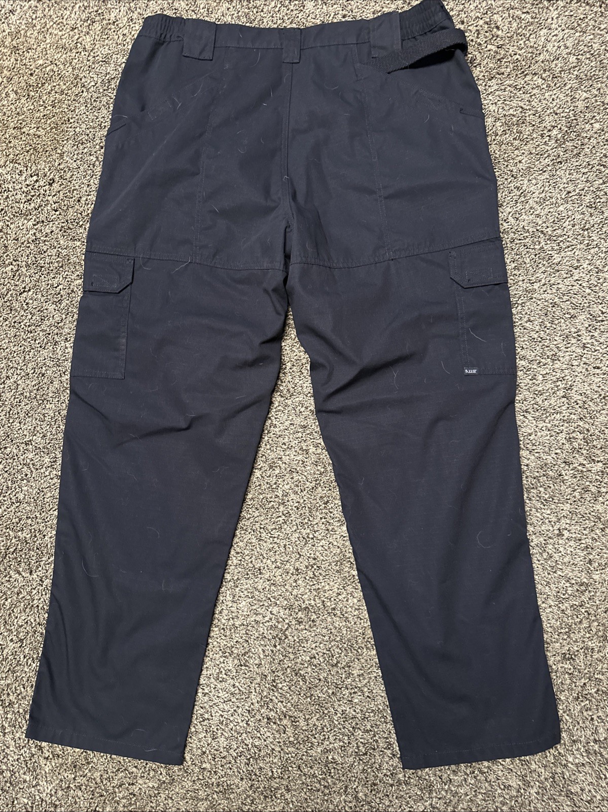 5.11 Tactical Stryke Pants Men 40×32 Black Poly Cotton Outdoors Ripstop Utility