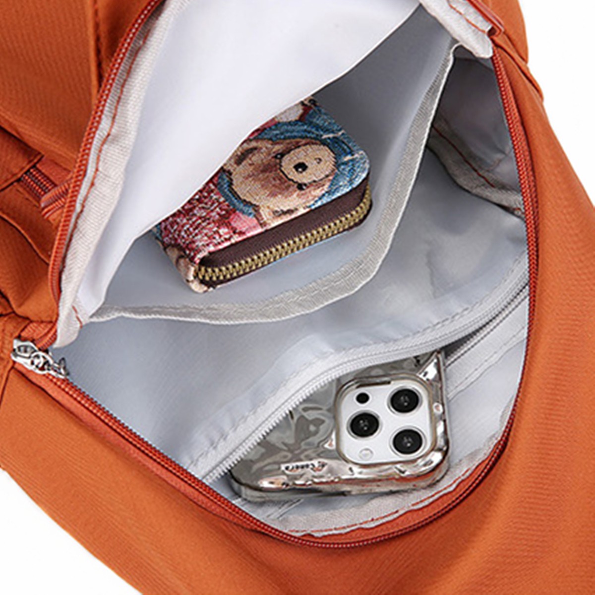 Oxford Cloth Fabric Multi Functional Fashionable Chest Bag Shoulder Bag