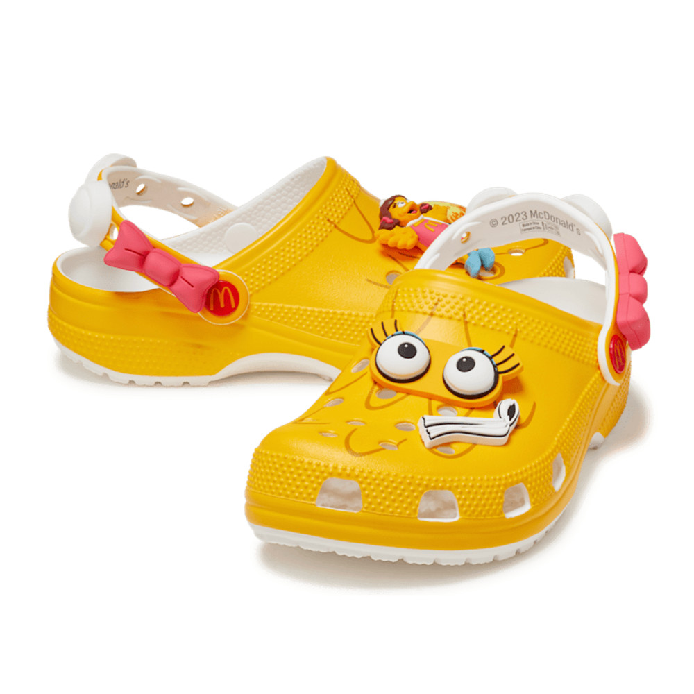 New CROCS Womens MCDONALD’S BIRDIE CLASSIC CLOG 208696-730 UNISEX US W 6 – 9