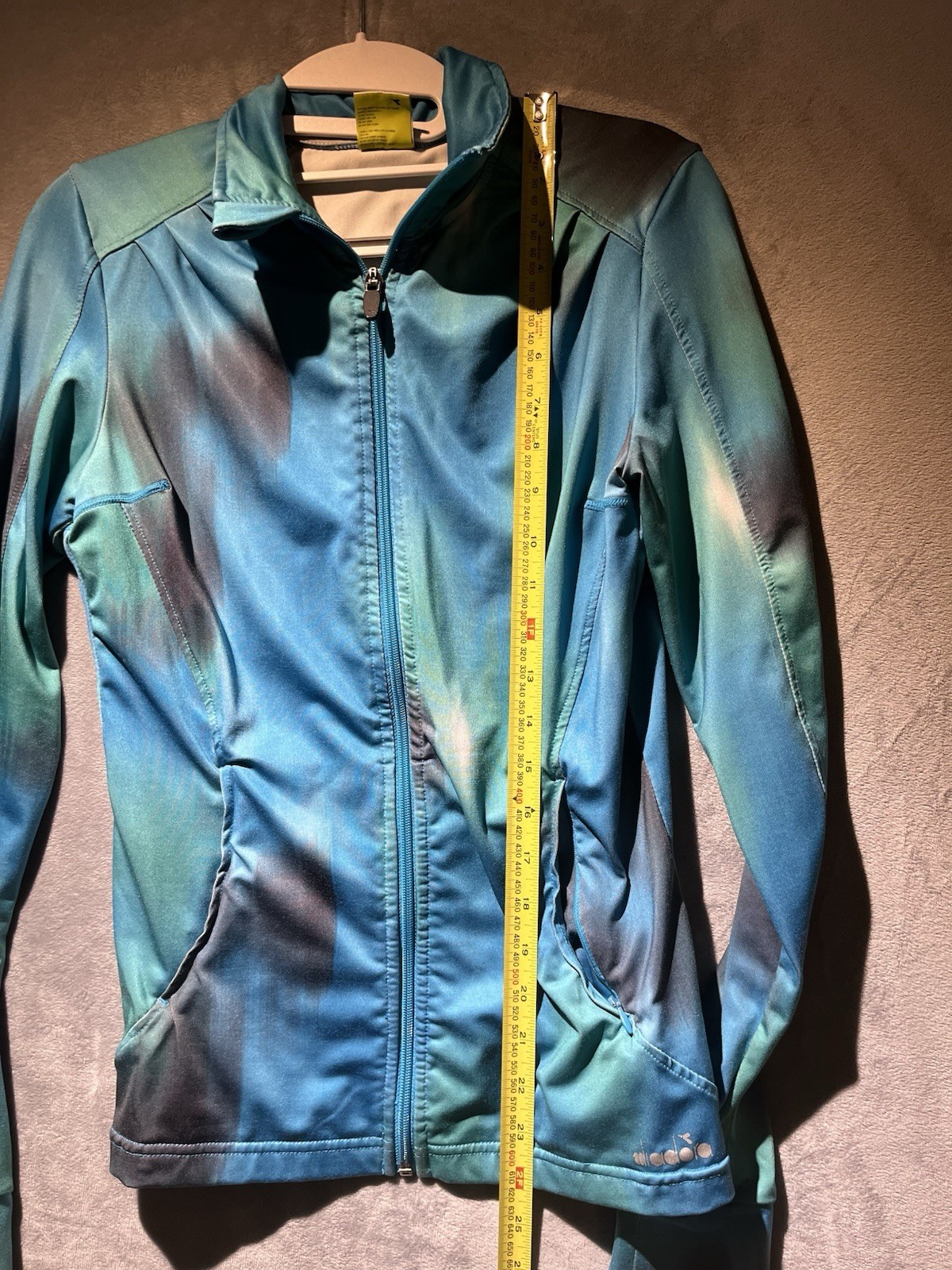 Diadora Full Zip Jacket Women’s Sz S Long Sleeve Yoga Hiking Athleisure Jogging