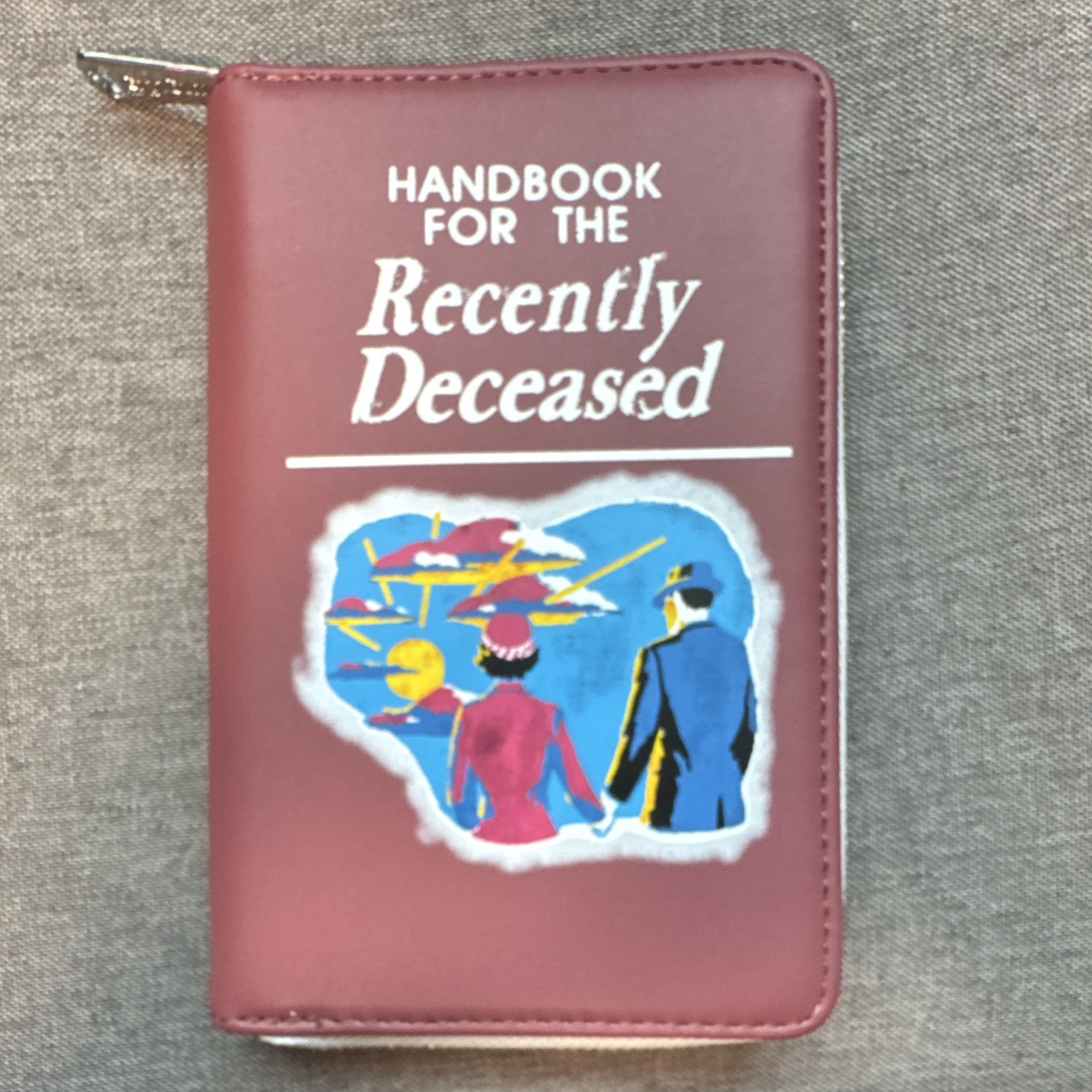 Loungefly Beetlejuice Handbook for the Recently Deceased Faux Leather Wallet NEW