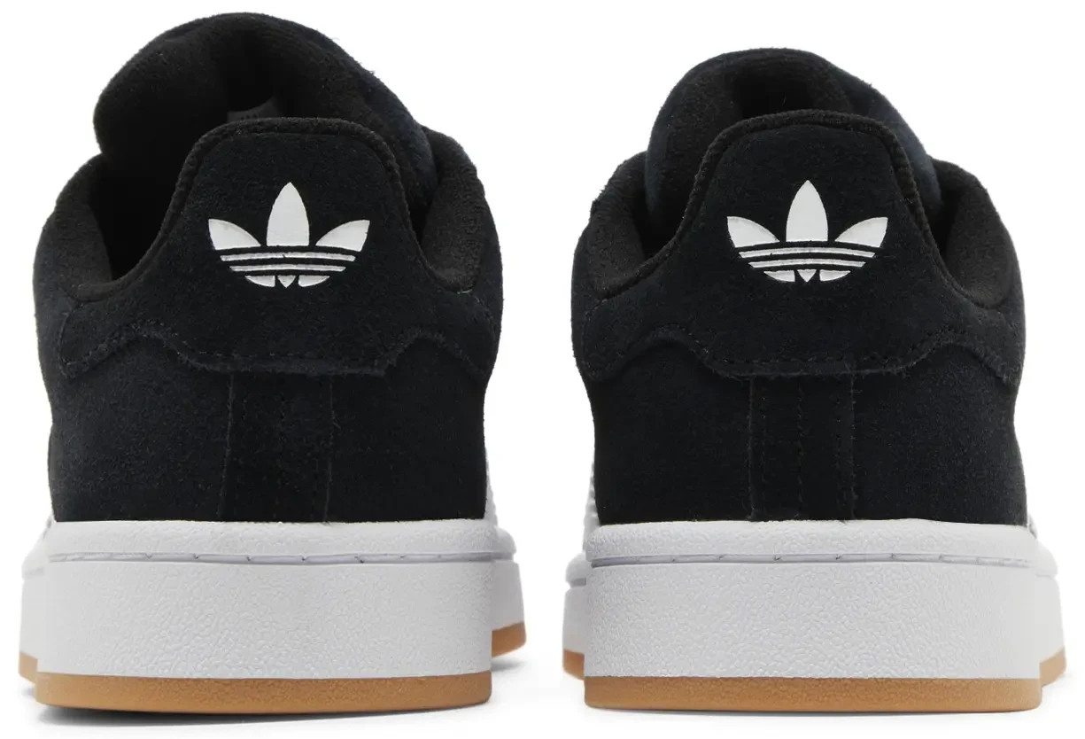 adidas Campus 00s Black White Gum HQ6638 GS New