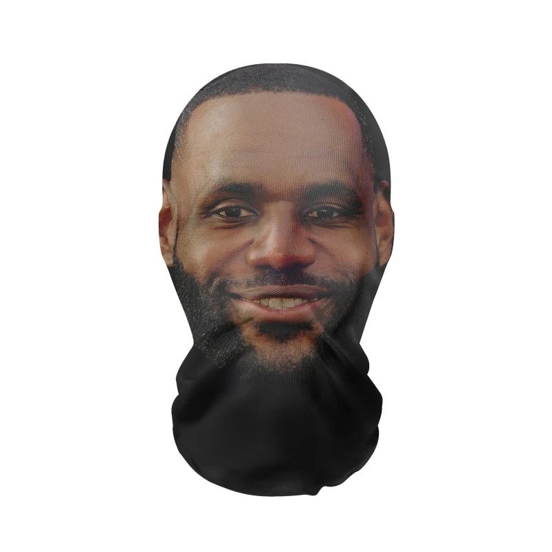 Cosplay Breathable sun-protection Mask Full Celebrity Rapper Face
