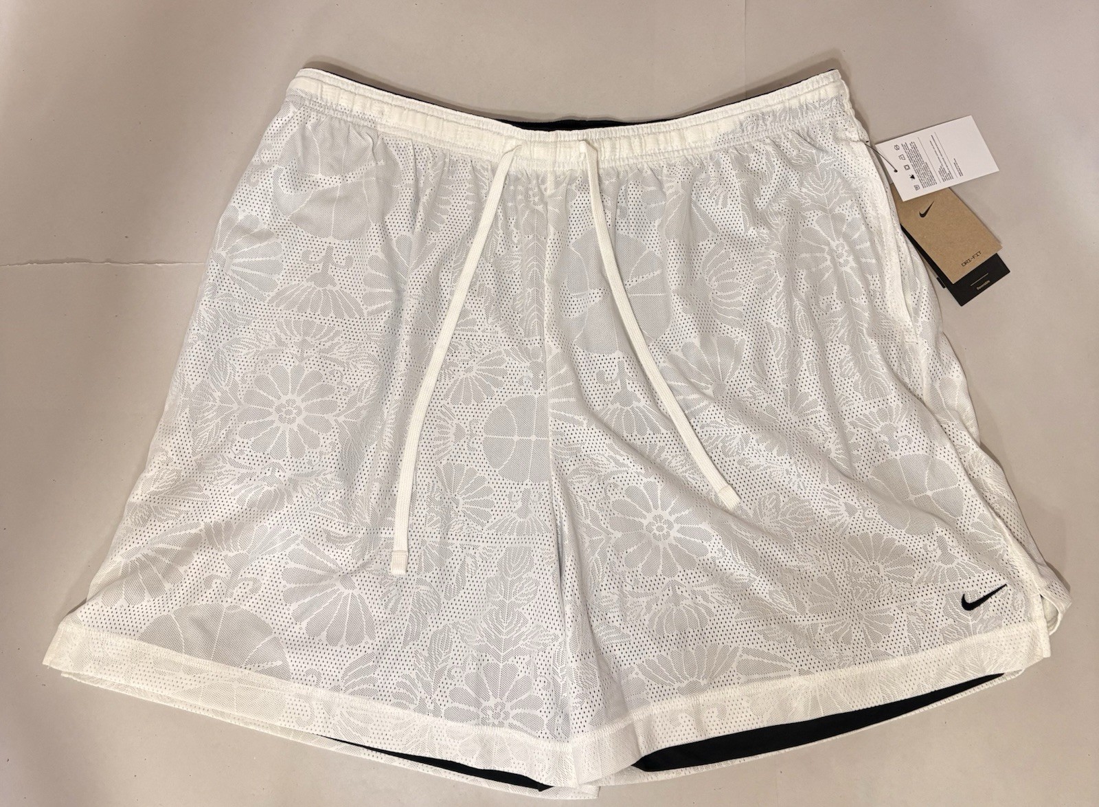 Nike Standard Fit Mid Thigh Length Reversible Dri-Fit Basketball Shorts XXL