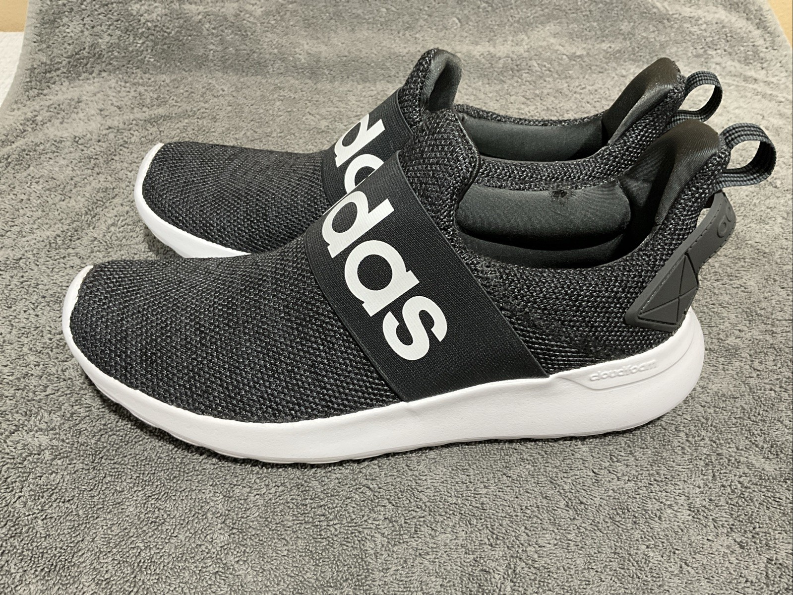 Adidas Shoes Womens 9.5 Lite Racer Adapt Athletic Training Sneakers FV8601 Gray!