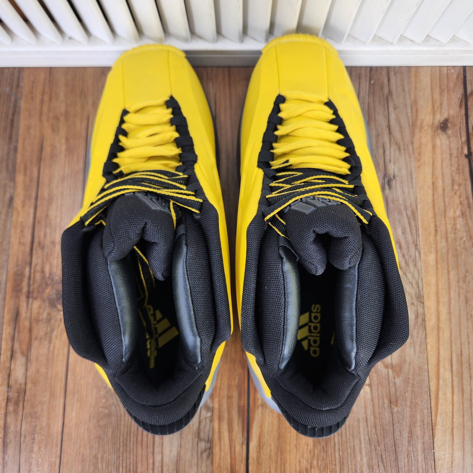 Adidas Crazy 1 Sunshine 2022 GY3808 Men’s 9 Yellow Kobe Bryant Basketball Shoes