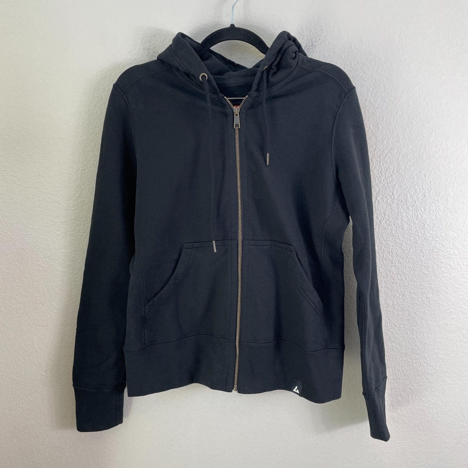 NWOT American Giant Womens Hoodie Black Relaxed Full Zip Up Heavyweight Jacket
