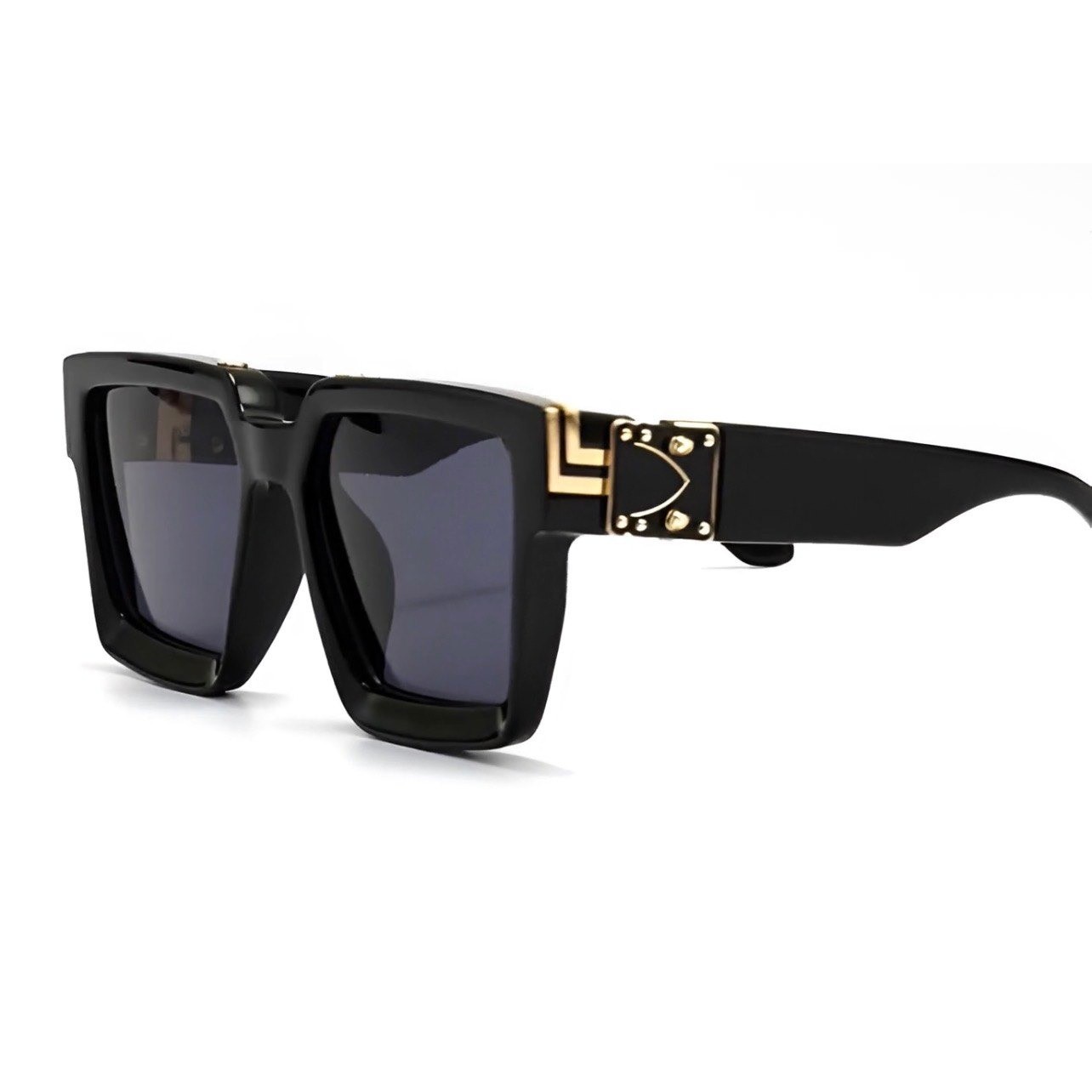 Designer Shield Sunglasses Black Lens Fashion Outdoor Driving Hip Hop Lentes New