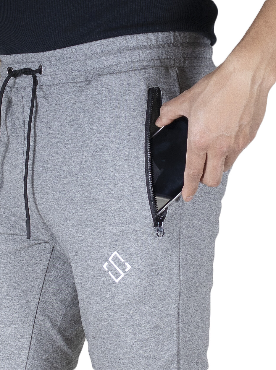 Men’s Workout Slim Fit Joggers Sweatpants Athletic with YKK Zipper Pockets