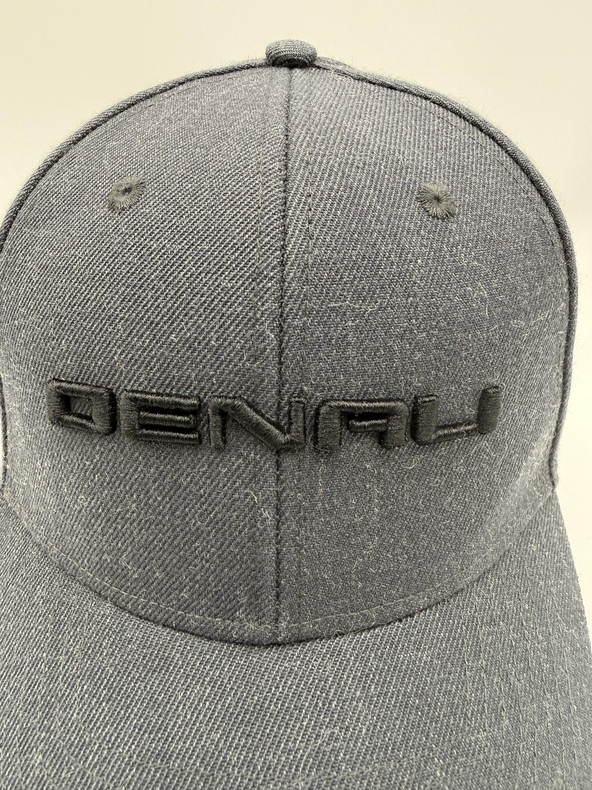GMC Denali Hat Cap Baseball Strap Back Gray Mens One Size Twill Embroidered Logo