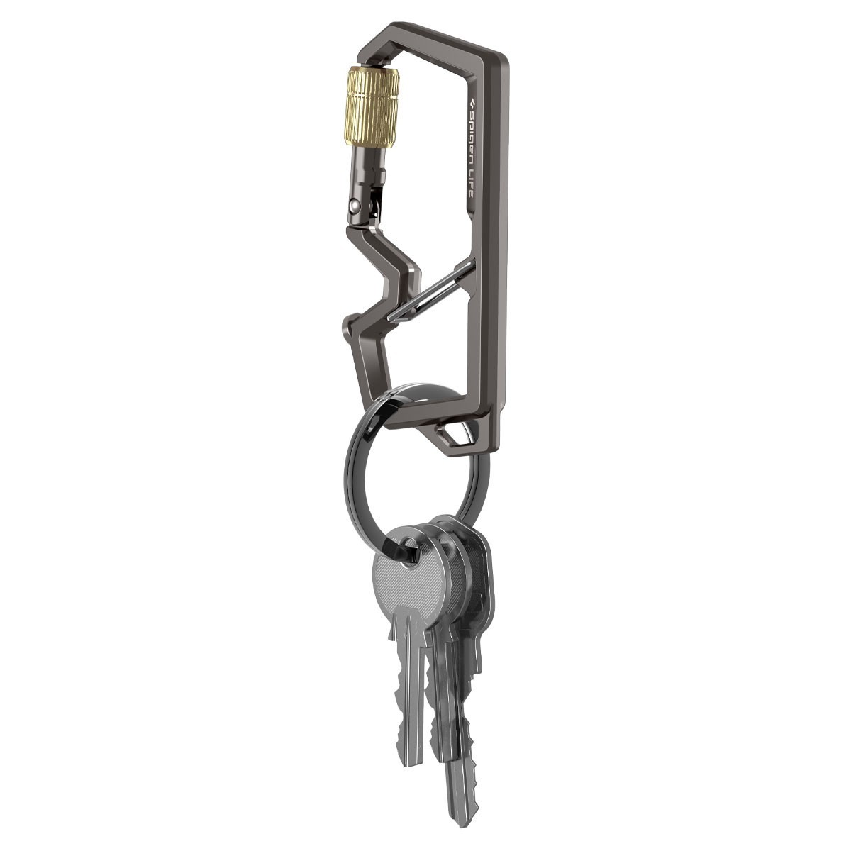 Spigen Key Accessory Carabiner LF101 Twist-to-Lock Mechanism