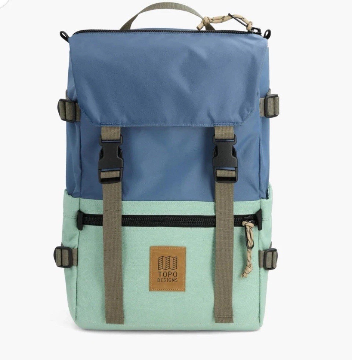 NWT Topo Rover Pack Backpack Classic Stone Blue/Ash Green