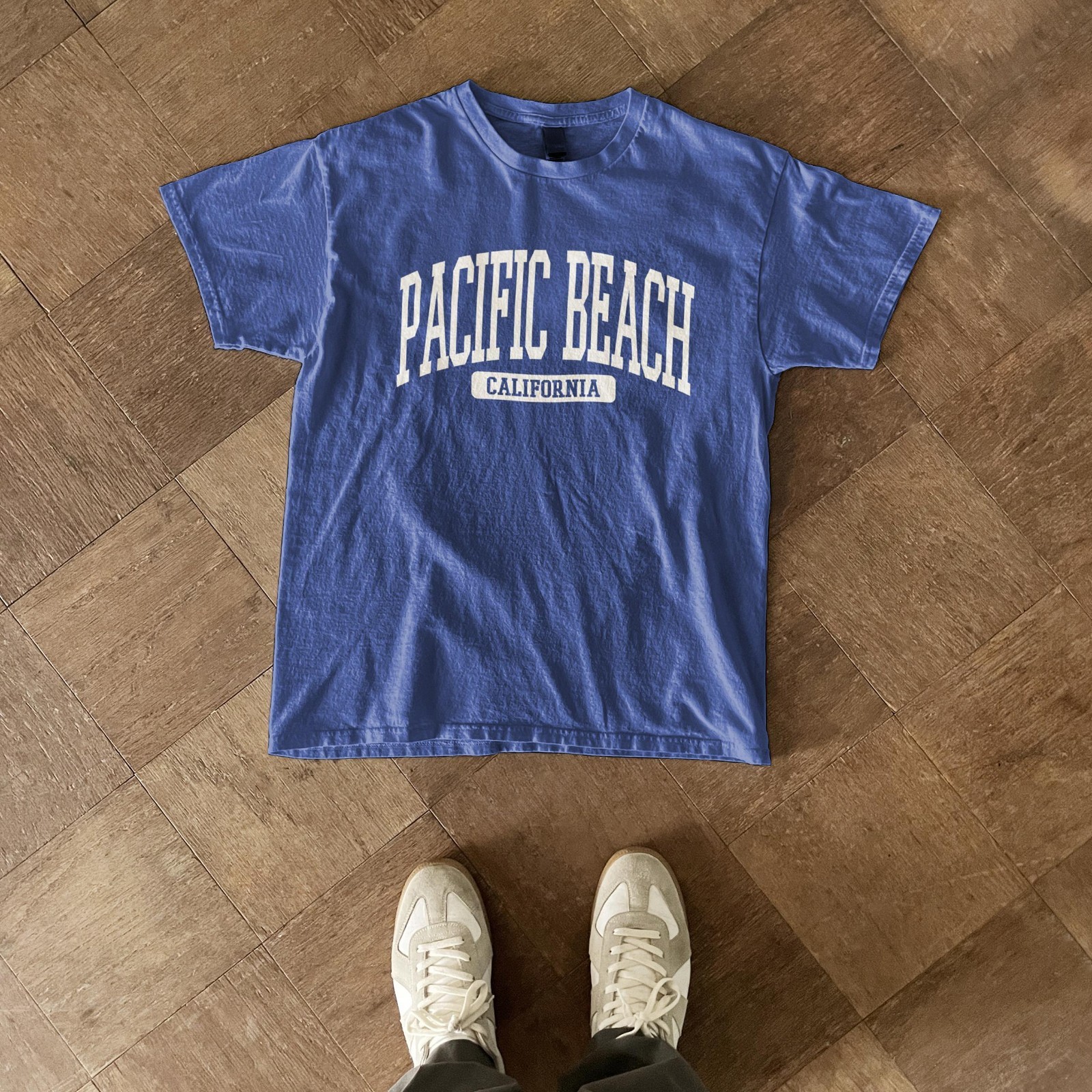 Pacific Beach California Souvenir Beach, Aesthetic, Retro T-Shirt