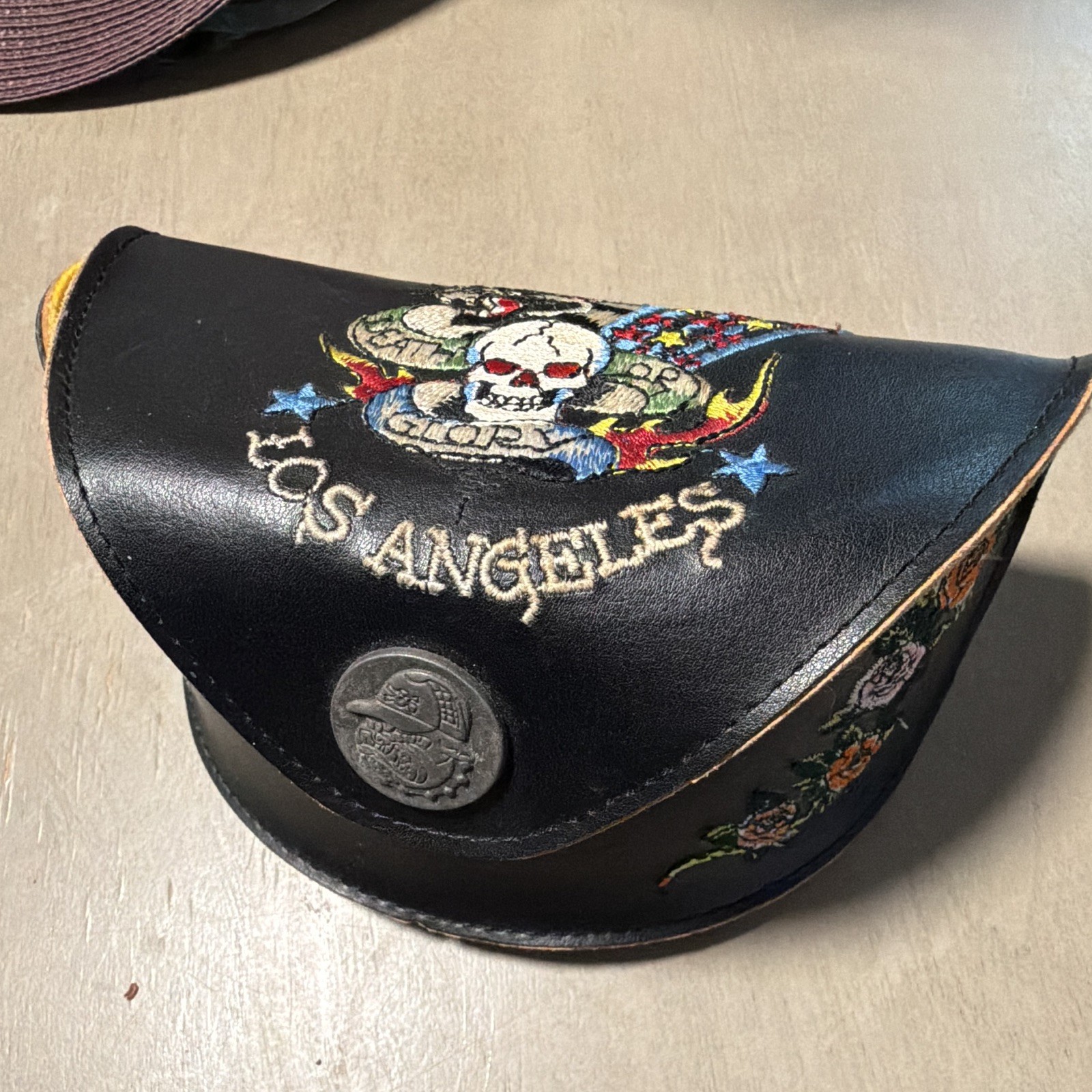 Ed Hardy Shield Sunglasses EHS045 Black Plastic Frame Gray Lens 120mm