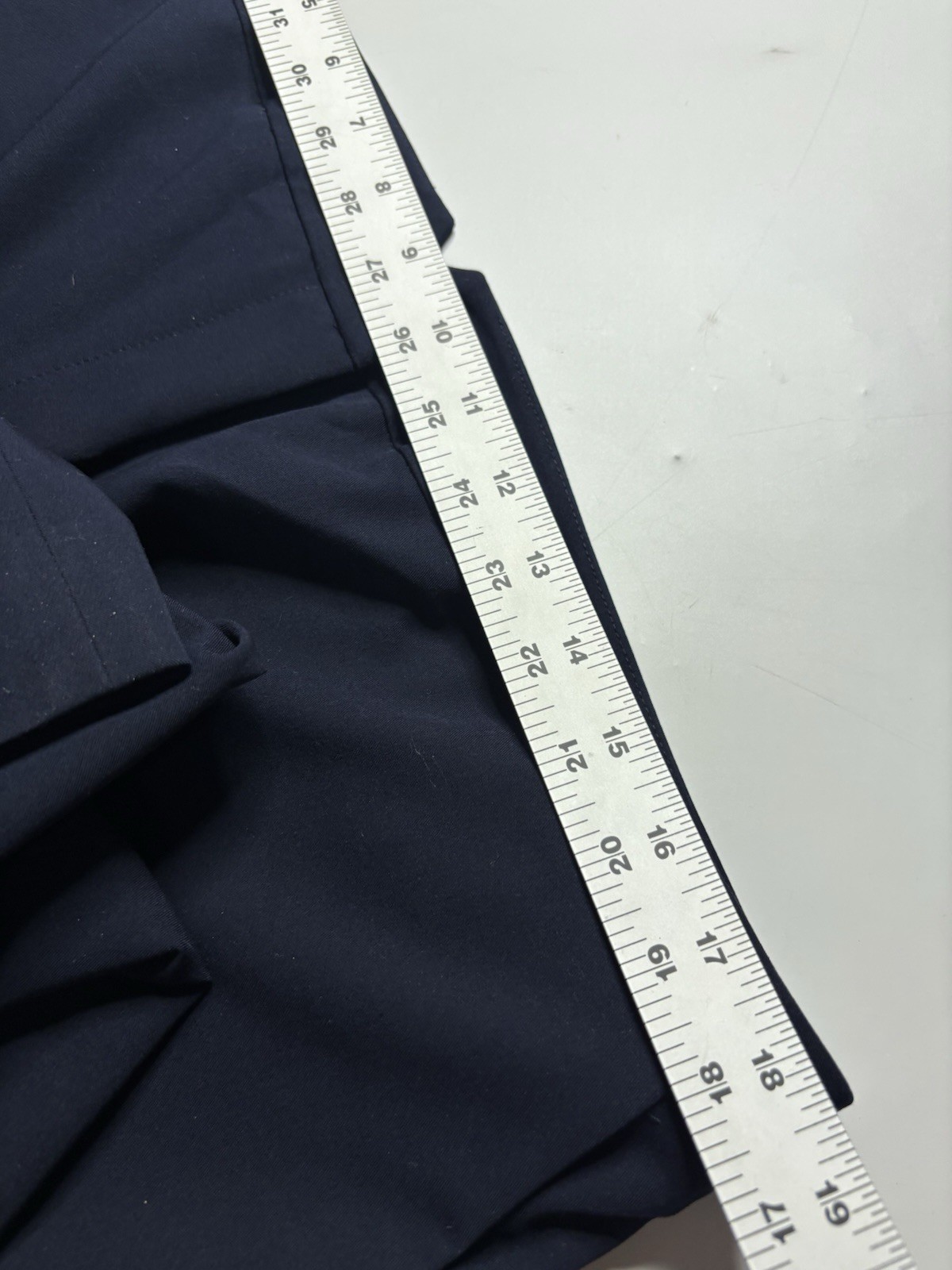 Tommy Hilfiger Womens Wear To Work Dress Pants Size 16 Straight Leg Navy Blue