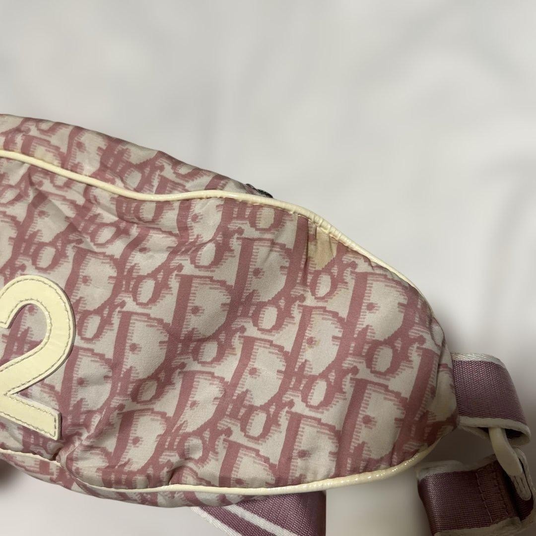 Christian Dior Bag Dior Trotter NO.2 Shoulder Waist Pink