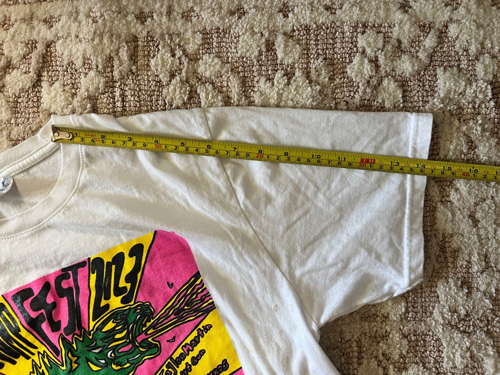 Womp Fest 2023 T Shirt Haller Ball Park Psychedelic Graphic Festival Tee