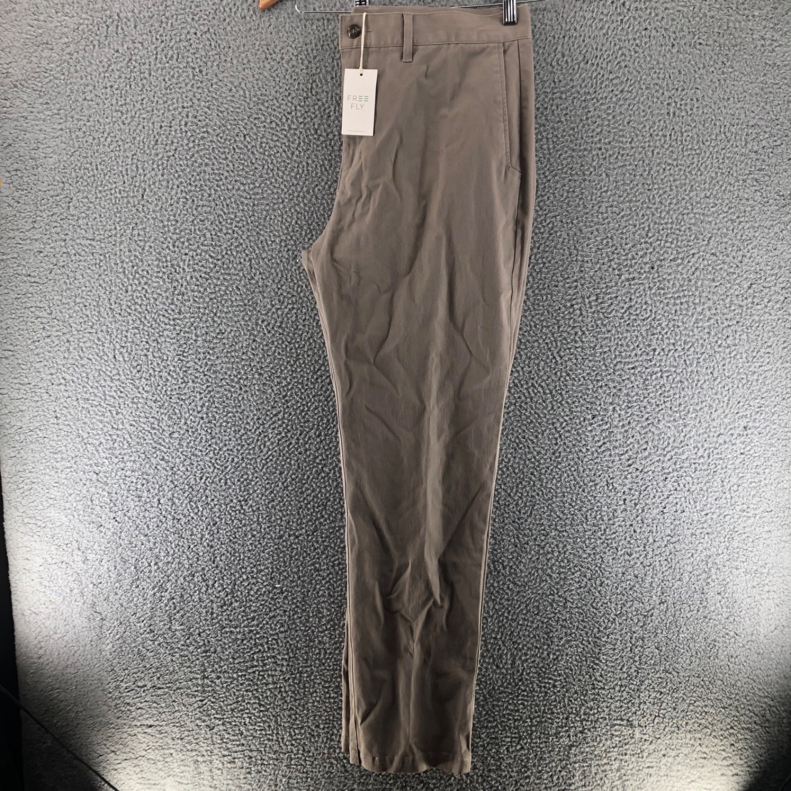 Free Fly Men’s Size 36×32 Anchor Chino Pants Tech Khaki Light Tan NWT
