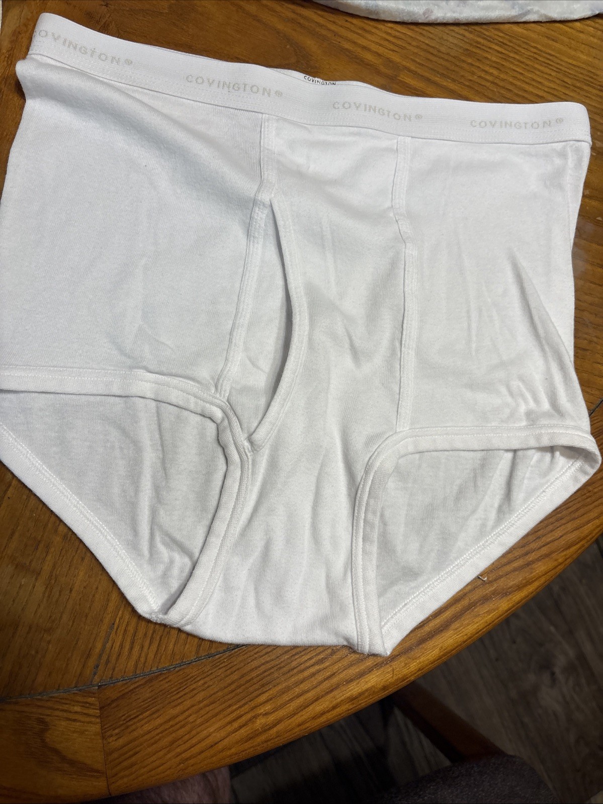 Covington vintage white brief Size38