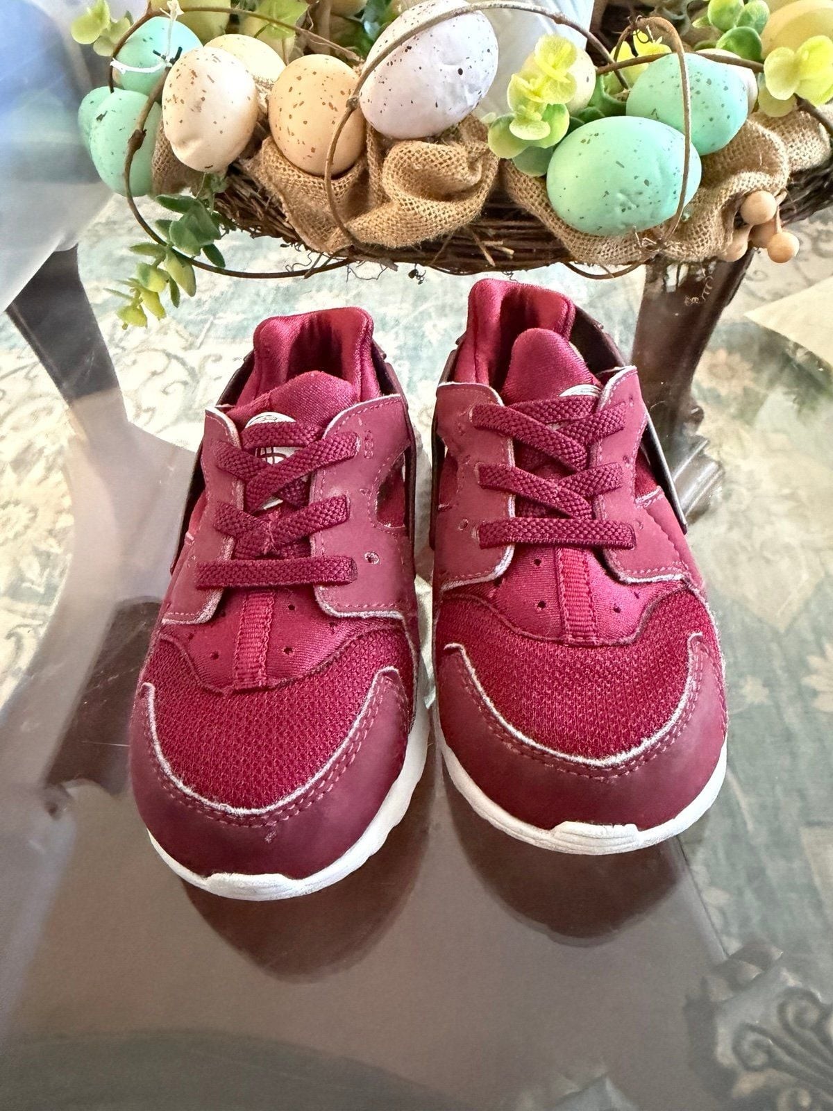 Nike Huarache Run (TD) – Red / White