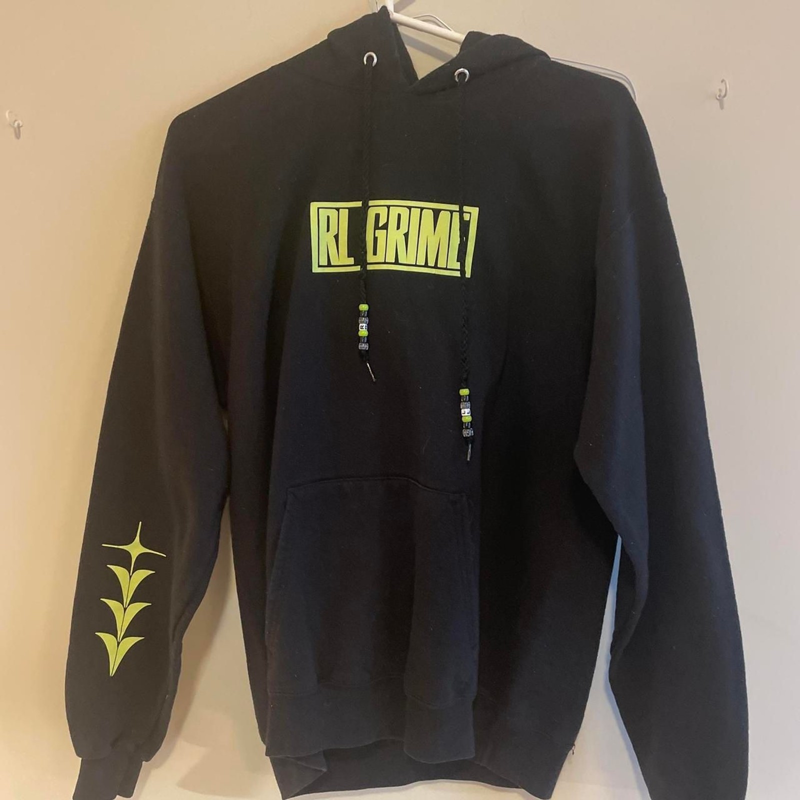 Black IRL Grime hoodie
