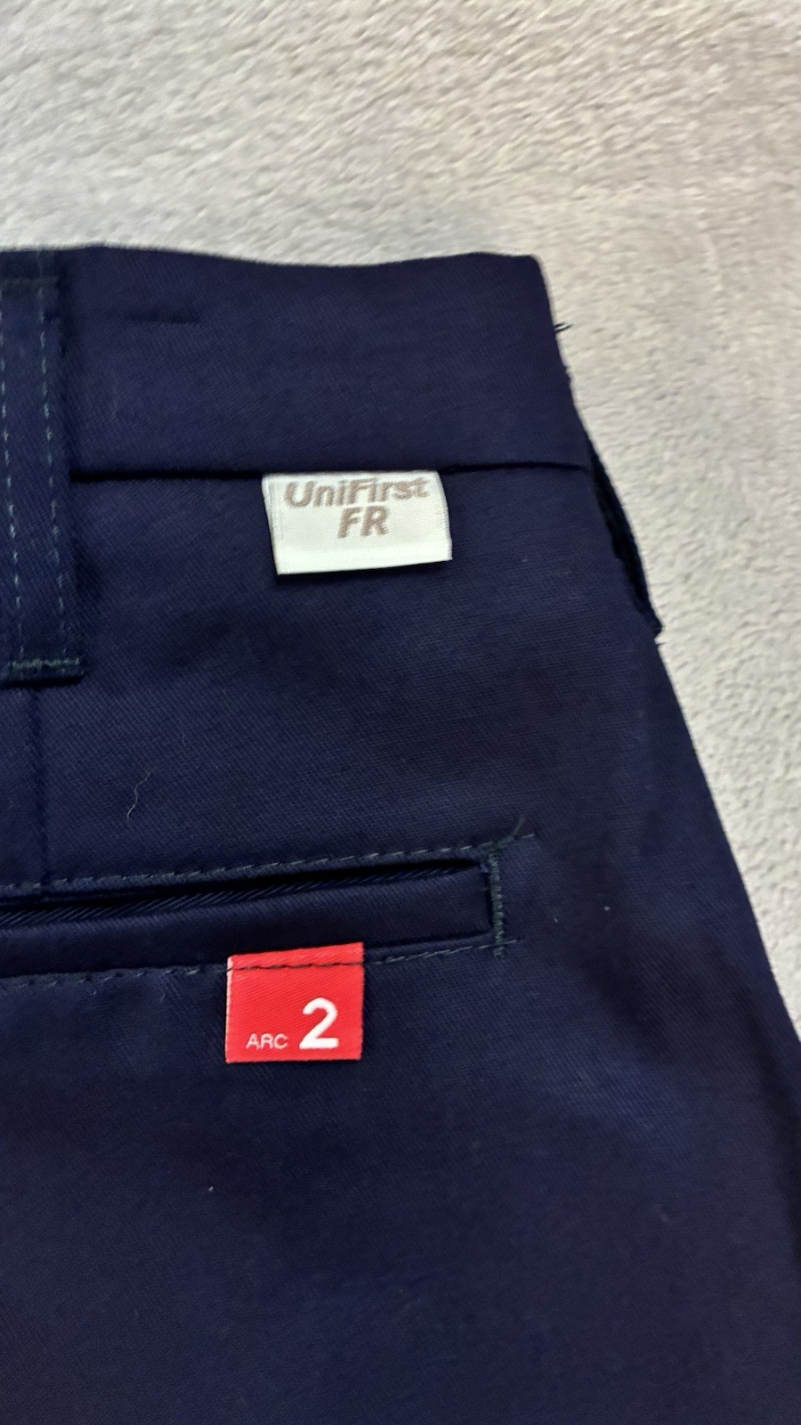 NWOT Unifirst – Men’s Armorex FR Work Pants – CAT 2 – ATPV 13.0 Navy Size 38×28