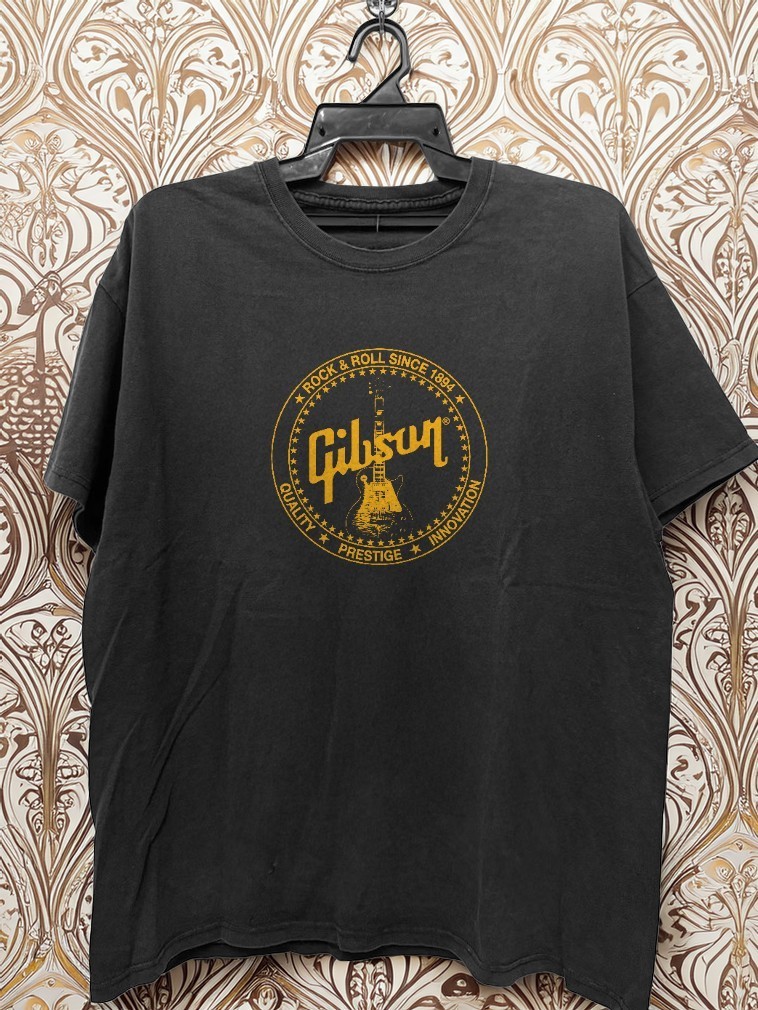 VTG Gibson Les Paul Guitar Music 1894 T Shirt Classic Unisex T-Shirt Size S-5XL