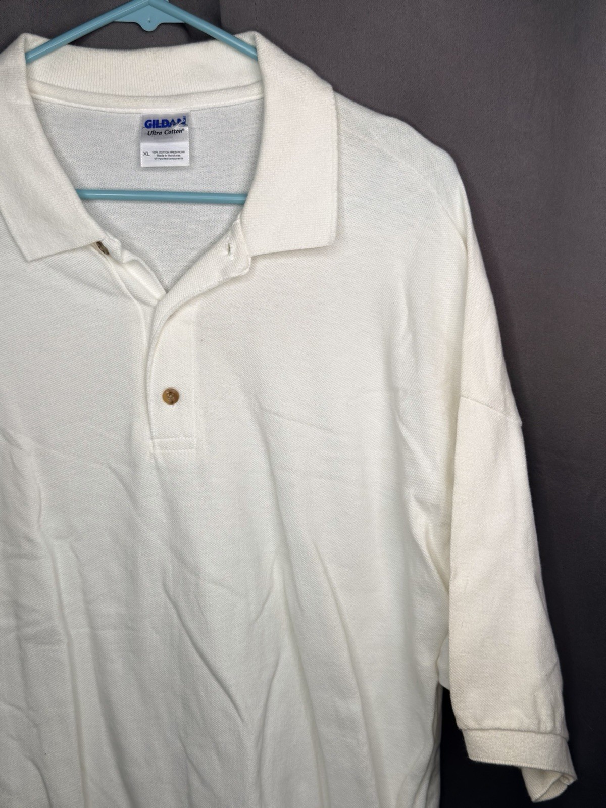 Gildan 8800 G880 DryBlend Jersey Size XL Men’s Sport Polo Shirt
