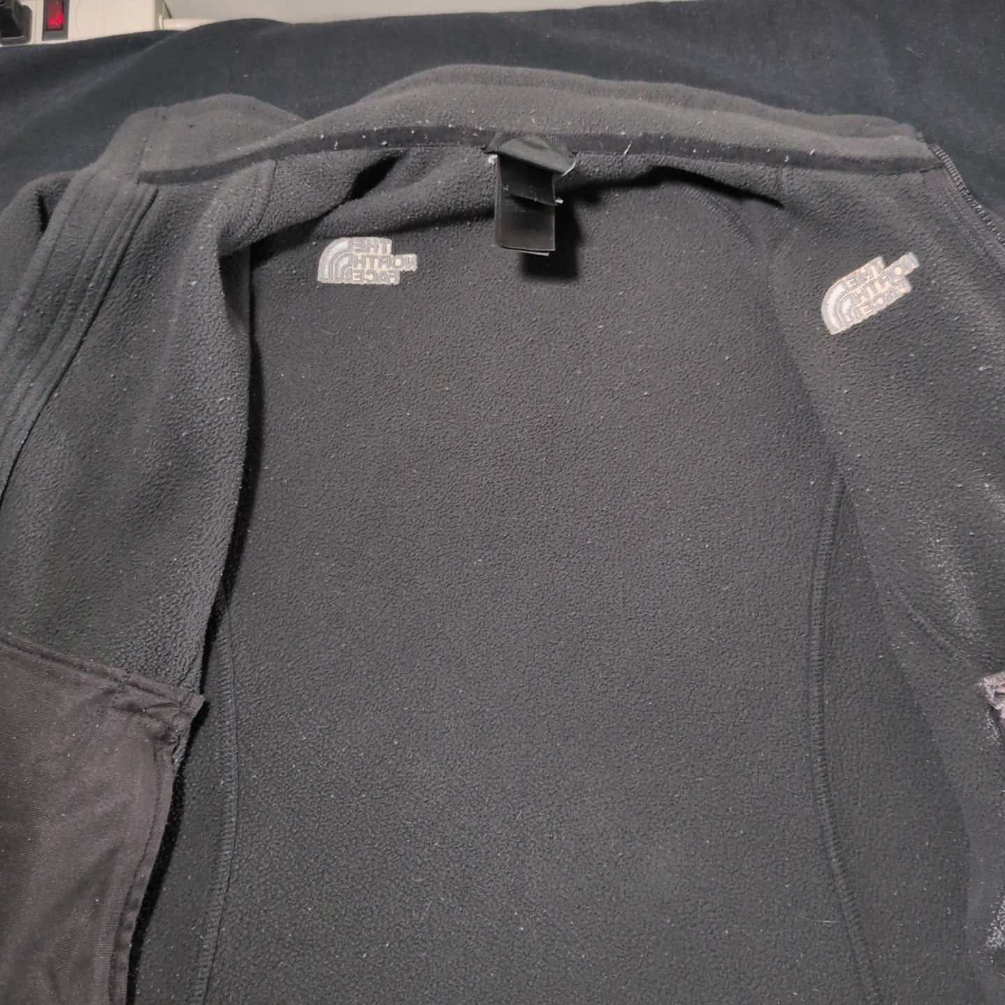 The North Face Jacket Womens Small Black Fleece Full Zip Up Ships Free!