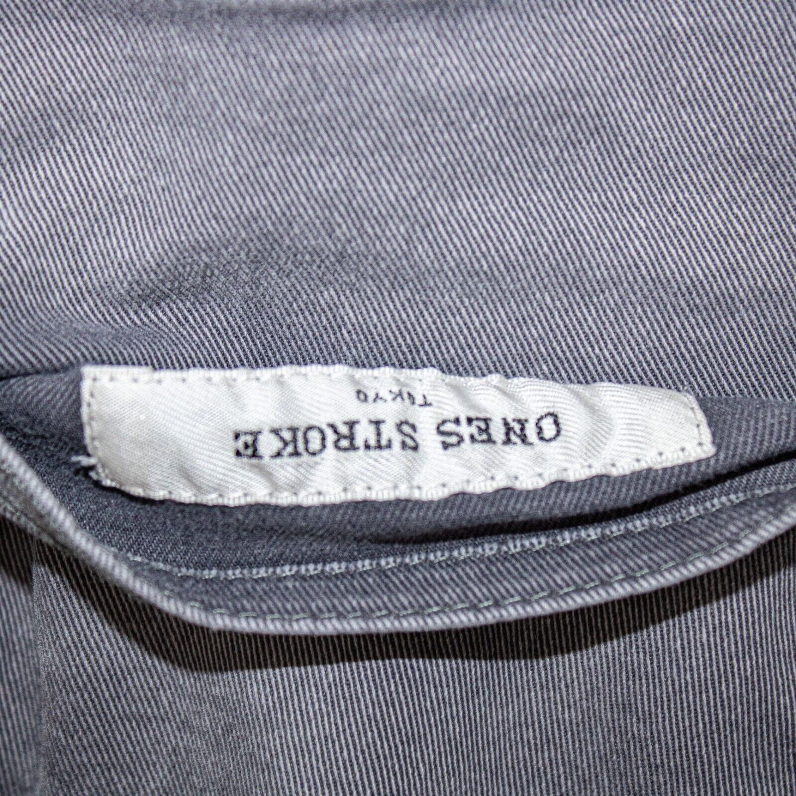 ONES STROKE Tokyo Jogger Pants Drawstring ankle zip Size Small