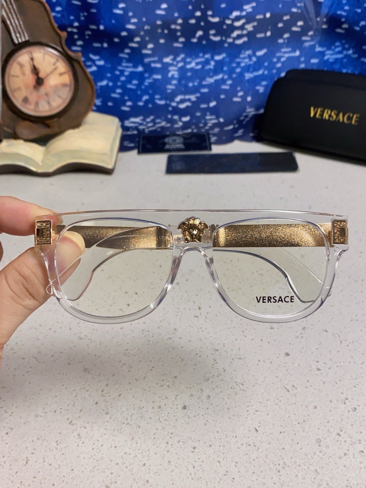 Versace Luxury Medusa Optical Eyeglasses VE3341U 54-18-140