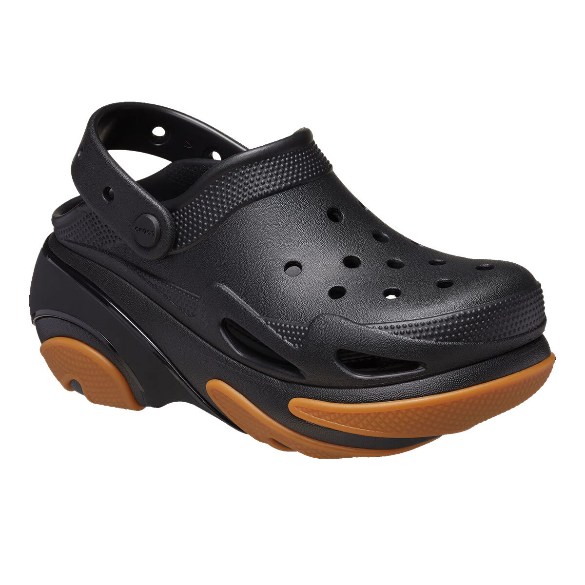 New CROCS Womens BUBBLE CRUSH CLOG 210061-0WS BLACK / GUM W 5 – 11 TAKSE