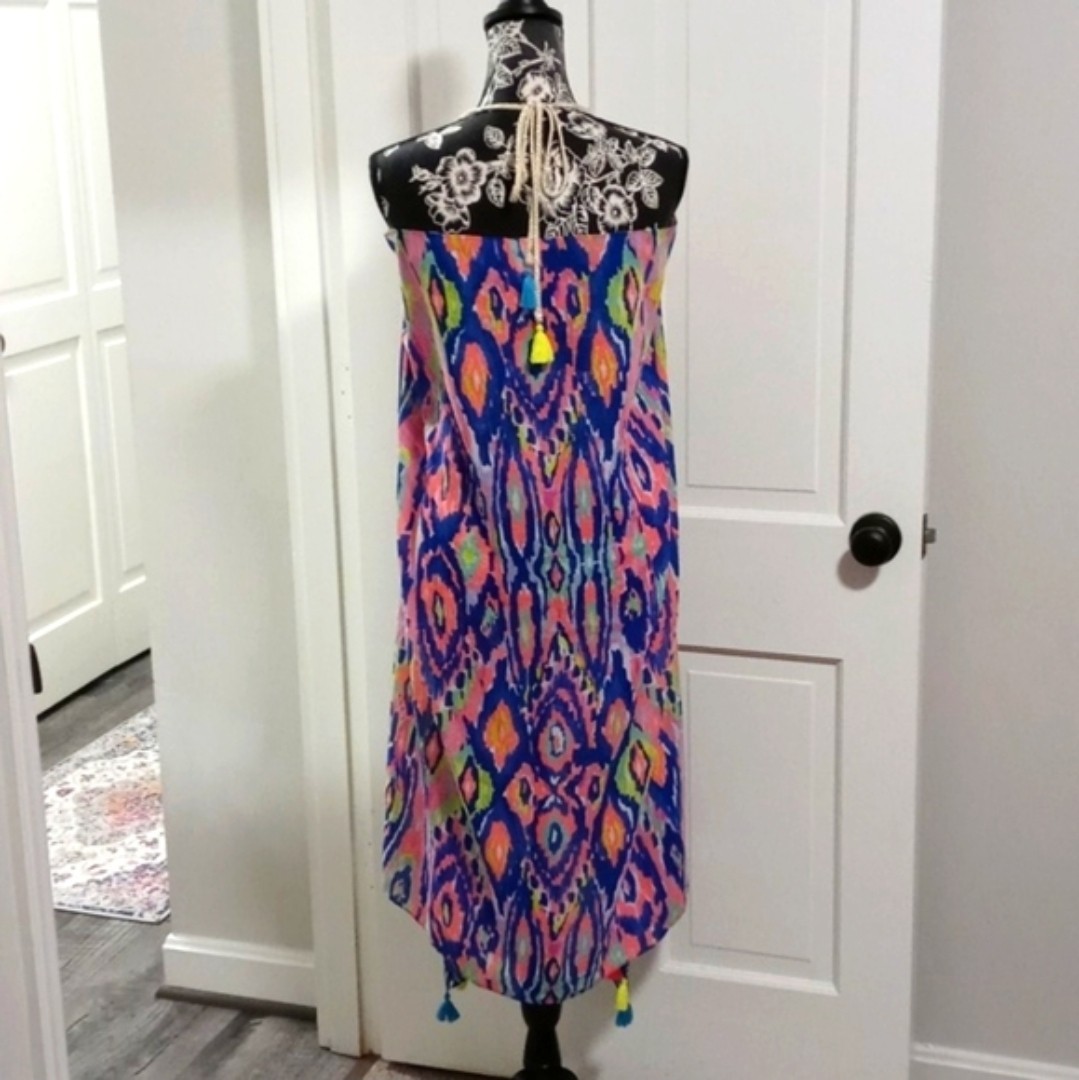 🦄ONE SIZE VERY HTF Lilly Pulitzer🦄 – Gypsy Jungle Beach Cover-Up Dress