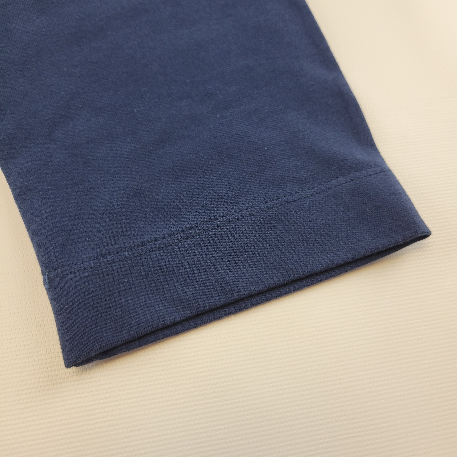 LOGO Layers A251899 Navy Blue Cropped Leggings XS Cotton Spandex Pull On Pants