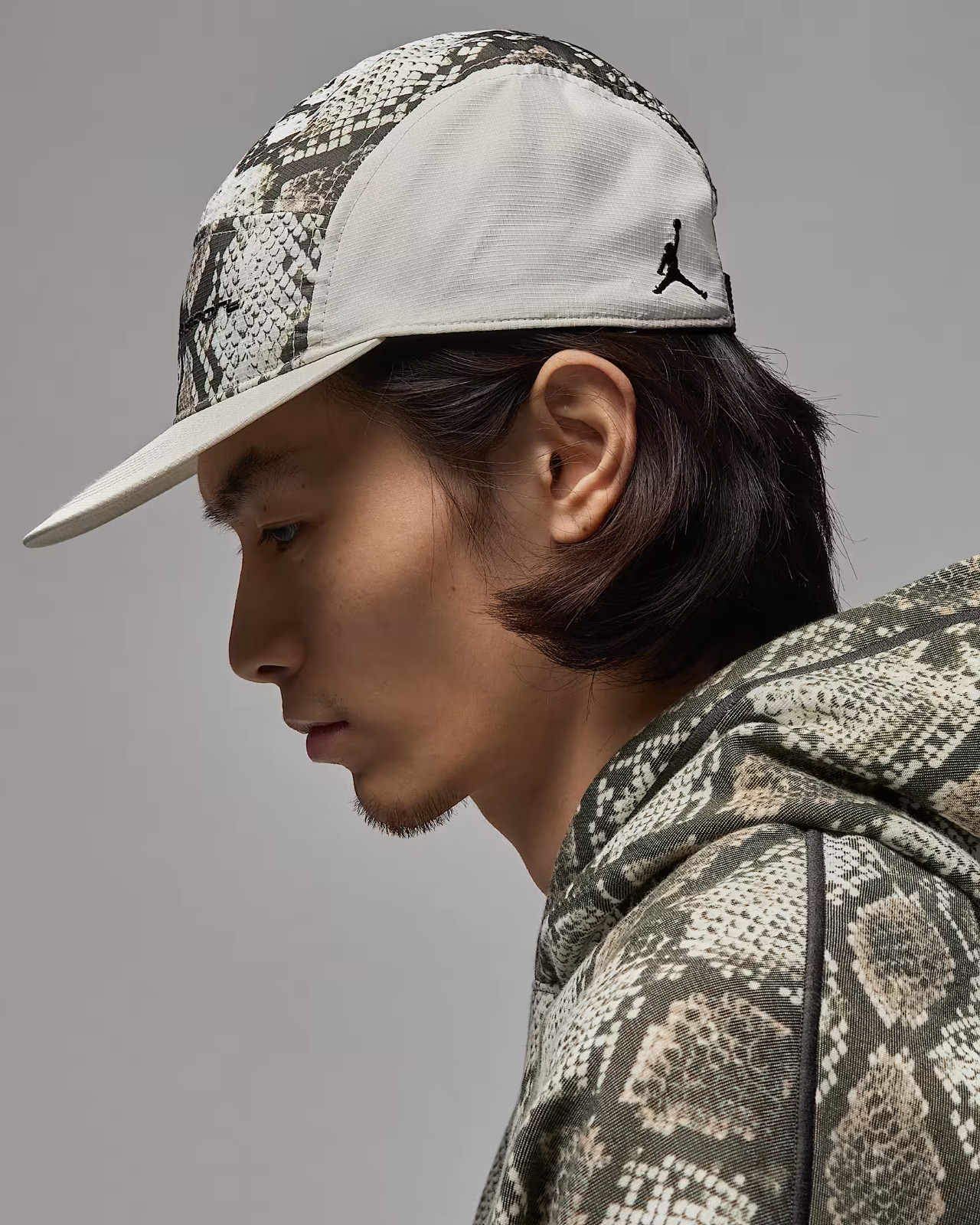 Nike Jordan Sport Fly Cap Dri-FIT Unstructured Hat Light Bone Sz L/XL HV0517-072
