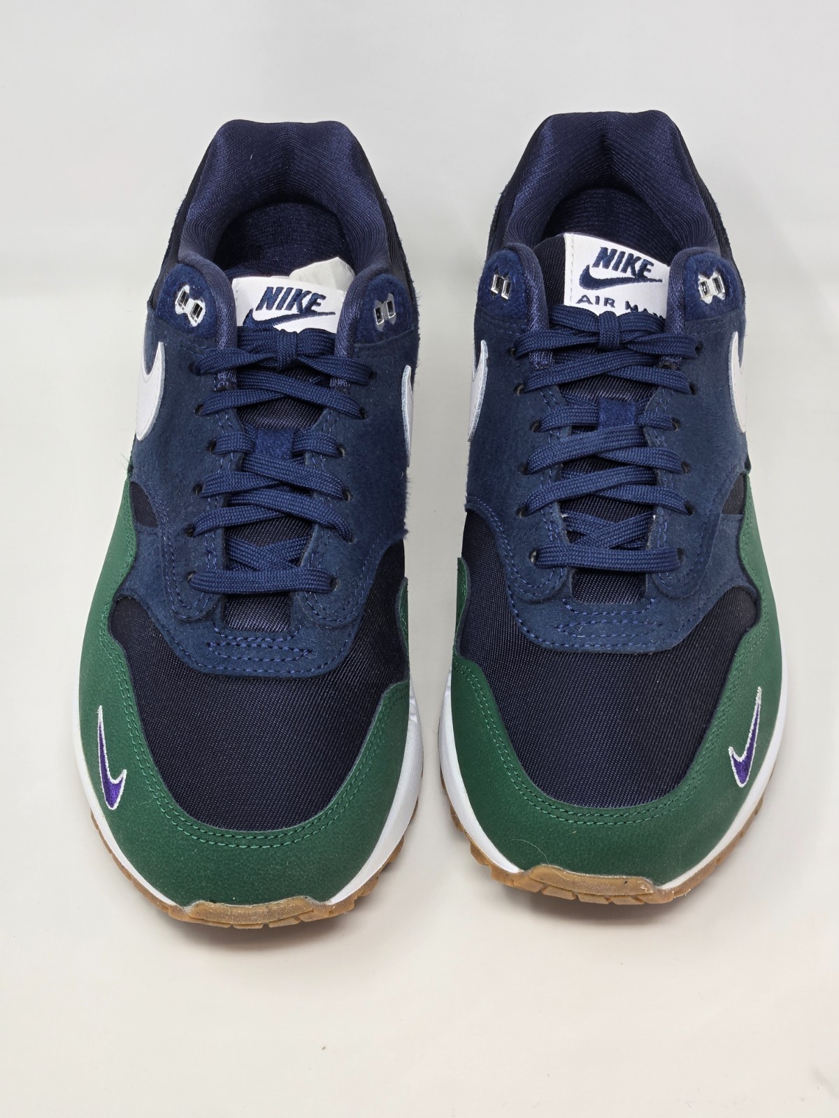 Nike Air Max 1 87 QS Womens Size 7.5 Gorge Green Blue White Shoes DV3887-400 NBY