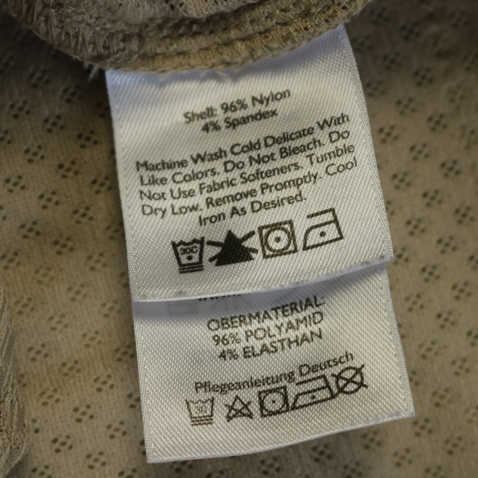 Eddie Bauer Travex Performance Short Low Rise Below-Knee Stretch Beige 2 30×20.5