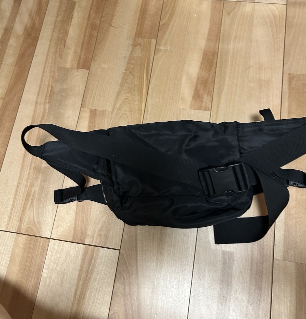 Porter Tanker Waist Bag Black W30 H20 D13cm Unisex Fashion Made In Japan