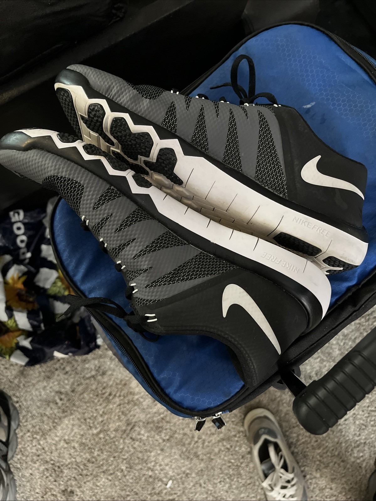 Size 11 – Nike Free Trainer 5.0 V6 Black Grey
