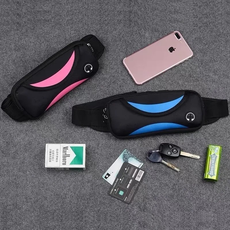 Adjustable Running Belt Water Resistant Waist Pack Fanny Bag Men Women & Phone