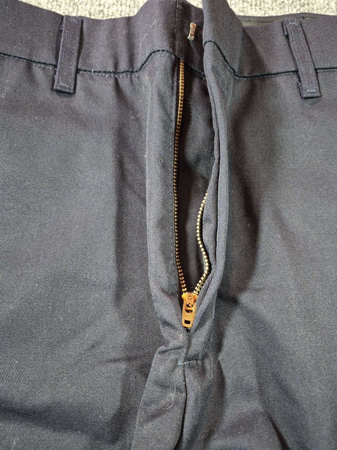 FedEx Stan Herman Reflective Stripe Cargo Shorts Dark Navy Work Size 31L FD28043